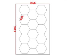 Load image into Gallery viewer, Hexagon LED Lighting Car Detail Garage Workshop Retail Lighting Honeycomb Hex