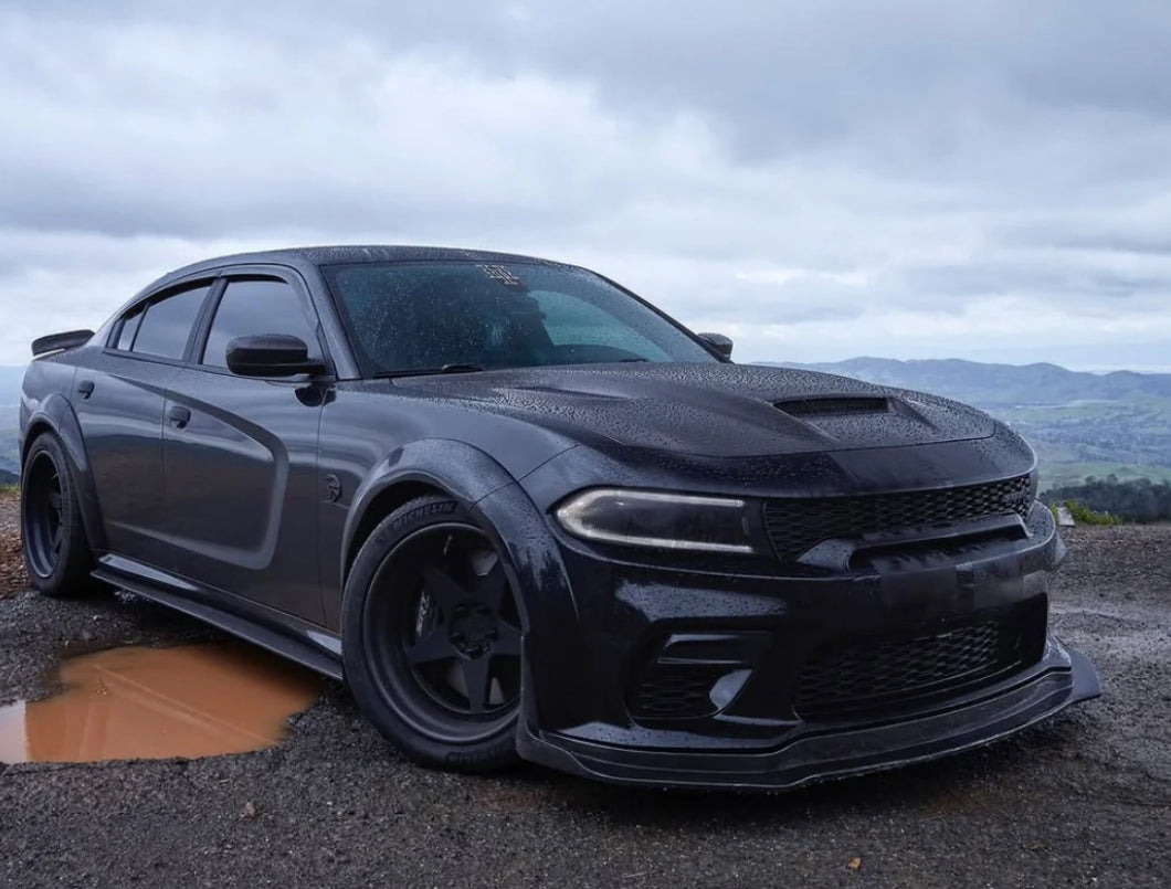 Dodge Charger Widebody ONLY Front Lip 2025 STYLE Winglet