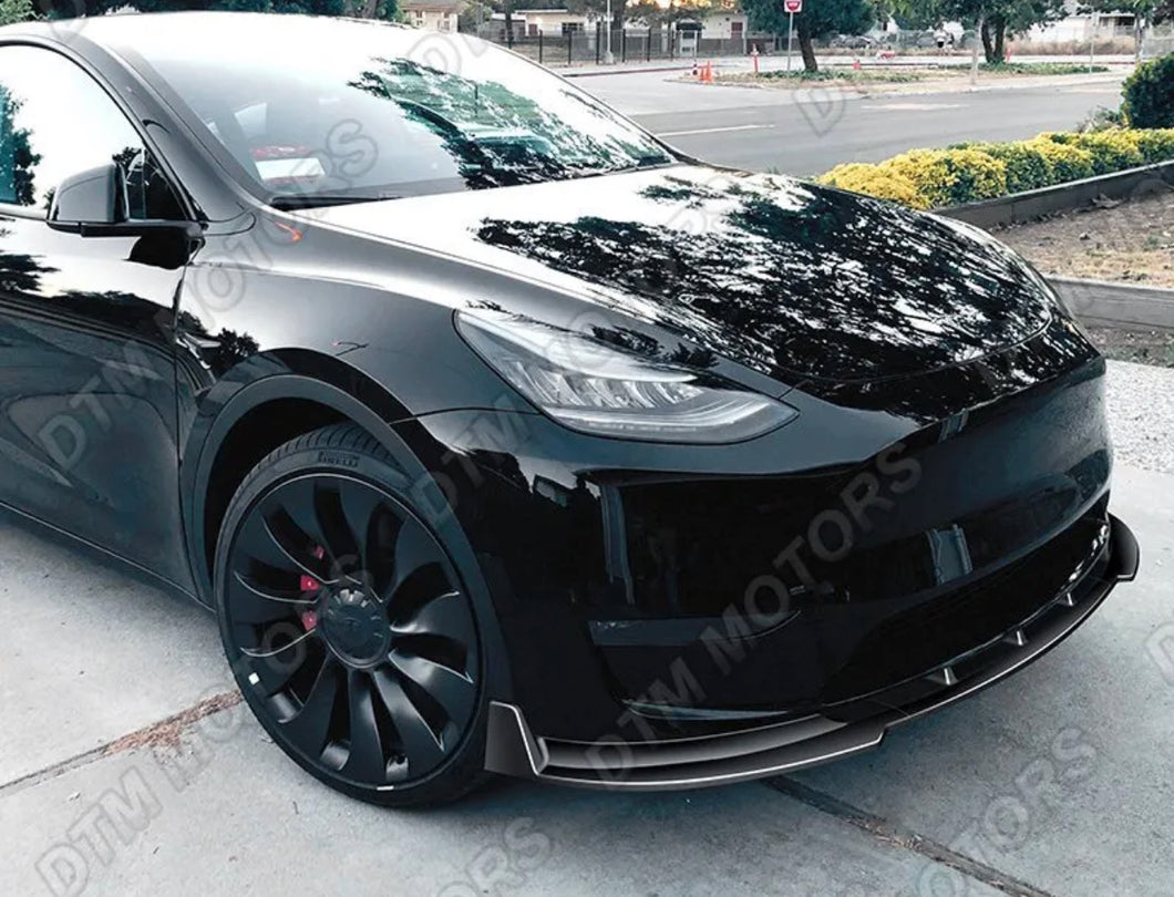 2020-2022 Tesla Model Y Front Bumper Lip Attachment