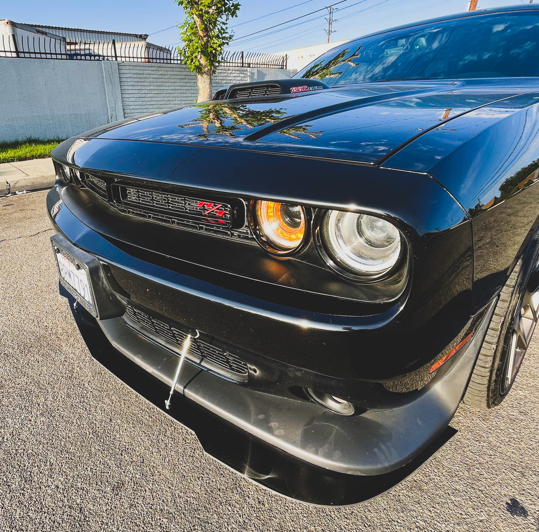 FRONT SPLITTER - DODGE CHALLENGER SRT/ HELLCAT/ SCATPACK 15-23