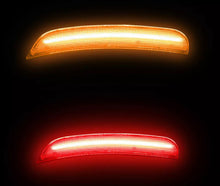 Load image into Gallery viewer, 2015-2023 Dodge Charger Smoked LED Side Marker Lights
