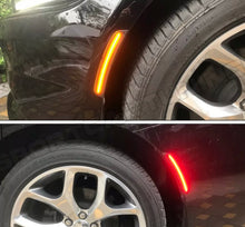 Load image into Gallery viewer, 2015-2023 Dodge Charger Smoked LED Side Marker Lights
