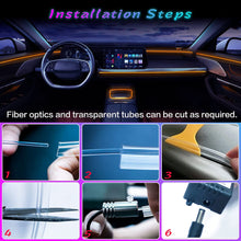 Load image into Gallery viewer, Flow Series LED Car Interior Neon Strip W/ APP &amp; Remote Control
