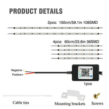 Load image into Gallery viewer, UNDERGLOW LED KITS FLOW SERIES RGB
