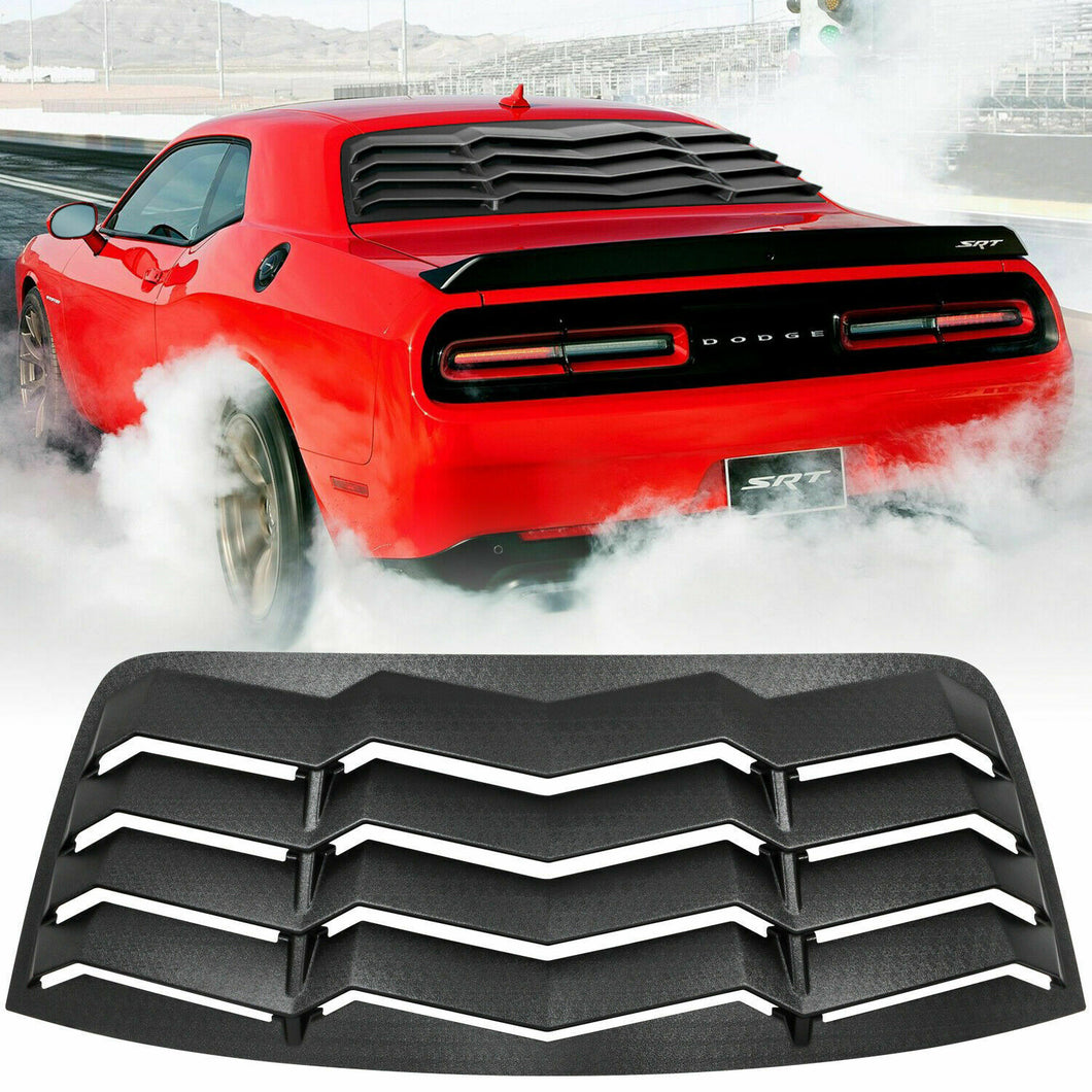 Dodge Challenger 2008-2022 Rear Window Louvers