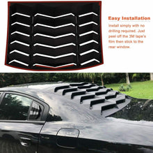 Load image into Gallery viewer, Dodge Charger 2011-2023 Rear Window Lambo Style Louvers
