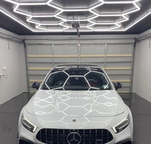 Load image into Gallery viewer, Hexagon LED Lighting Car Detail Garage Workshop Retail Lighting Honeycomb Hex
