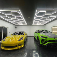 Load image into Gallery viewer, Hexagon LED Lighting Car Detail Garage Workshop Retail Lighting Honeycomb Hex
